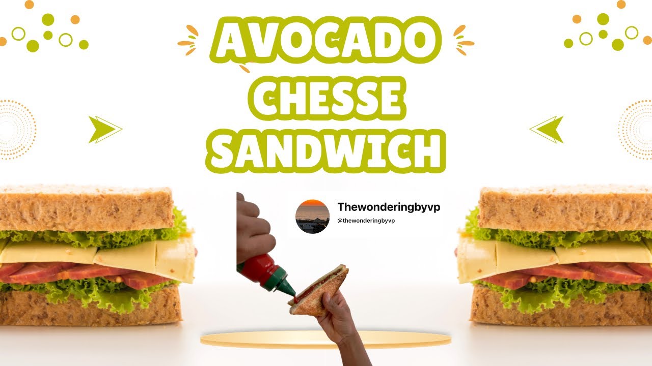 Vlog #3 | Avocado Cheese Sandwich with Tomato & Cucumber 🥑🧀
