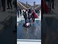 The terrifying glass bridge #glassbridge #youtube #happy