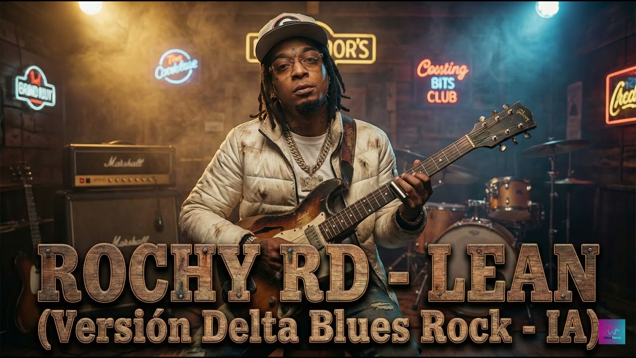ROCHY RD - LEAN (Versión Delta Blues Rock - IA) 🔥🎶