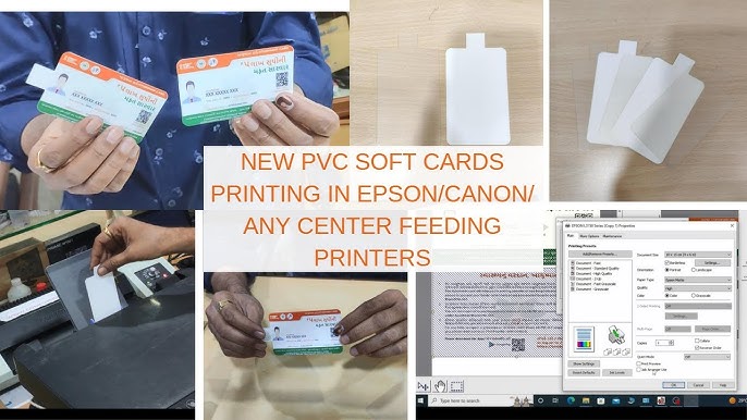 Aadhar pvc card printing software for canon g1000/g2000 