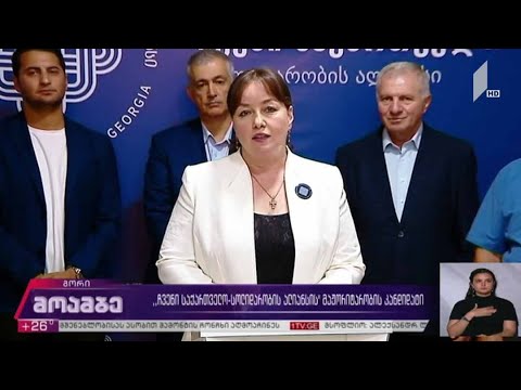 „ჩვენი საქართველო-სოლიდარობის ალიანსის“ მაჟოროტარობის კანდიდატი