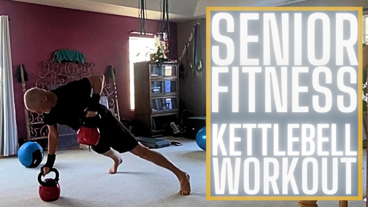 SENIOR FITNESS KETTLEBELL WORKOUT - YouTube