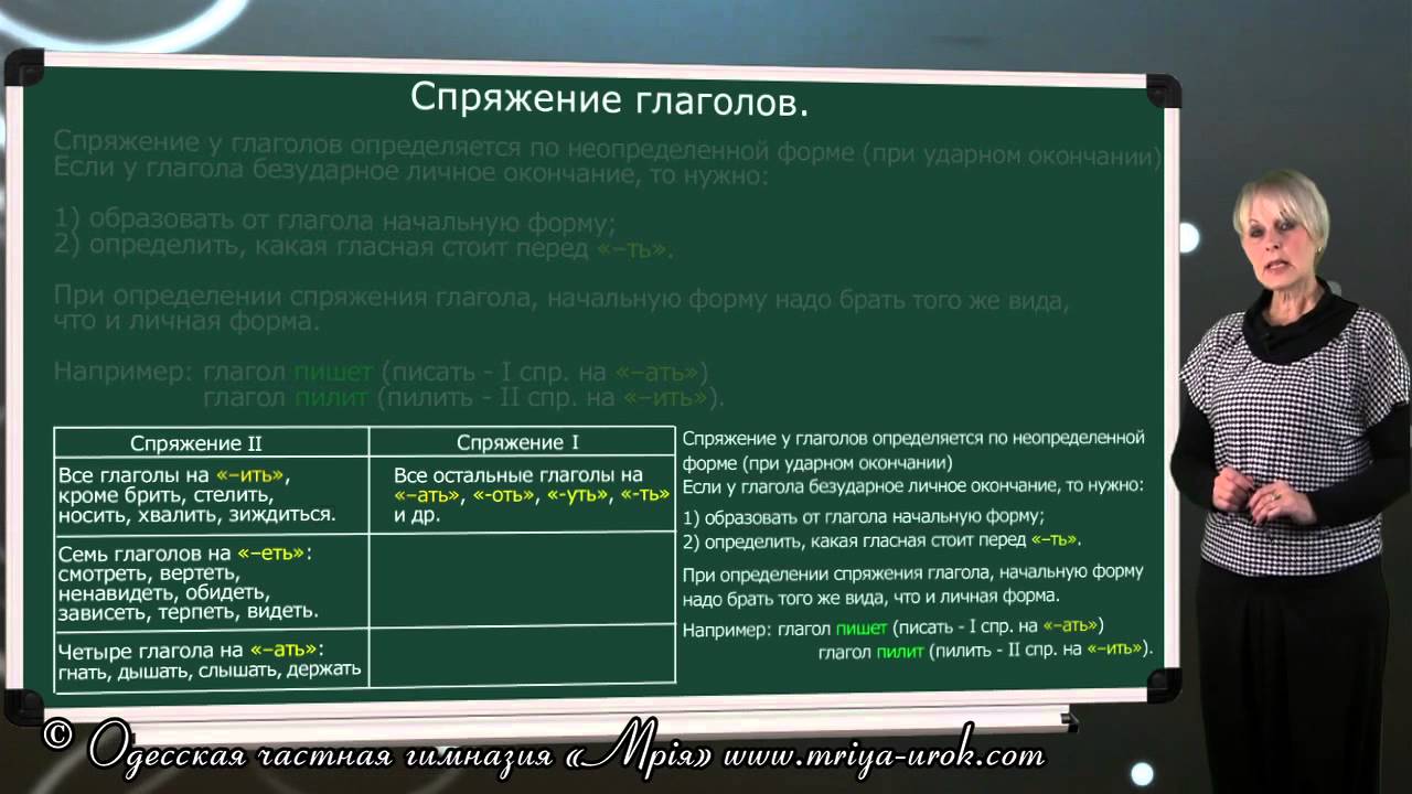 Машины движутся спряжение