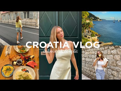 CROATIA VLOG ❥ dubrovnik & split *swimming, trying new food, tours & more!*
