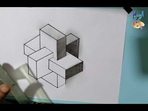  dessin  en 3d  facile  YouTube