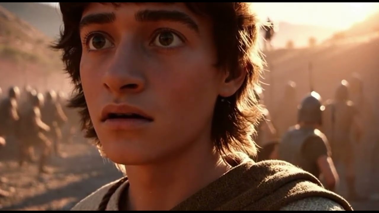 Everyone Was Afraid of the Giant — Except This Boy | David and Goliath