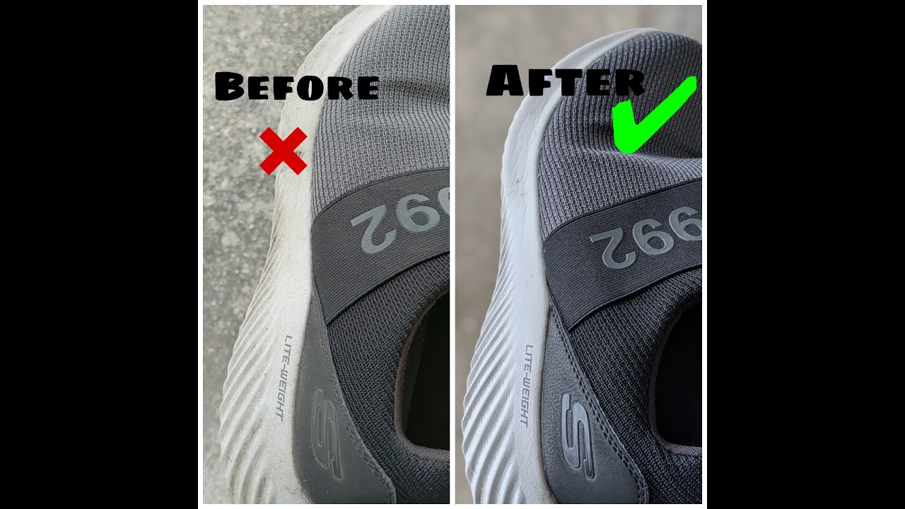 How to clean shoes at home┃No scrub ┃NO Baking Soda┃ Easy way┃ YouTube