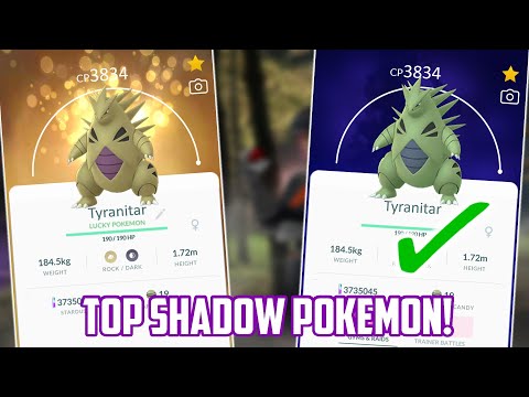 Shadow Pokemon Explained and Top Shadow Pokemon in Pokemon Go!
