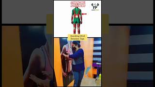 Strengthen Your Core With Standing Wall Rotation Taps