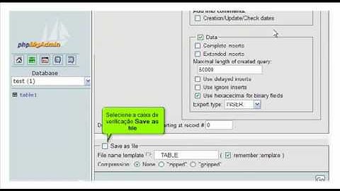 Administrando as bases de dados MySQL com o PHPMyAdmin no Direct Admin