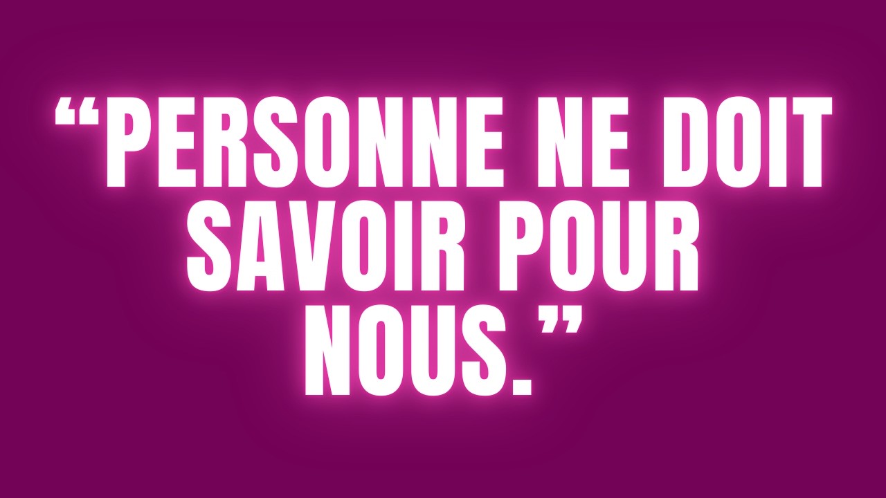 Cette personne veut te garder autour sans assumer
