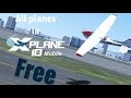 All planes free in X-Plane 10 mobile!