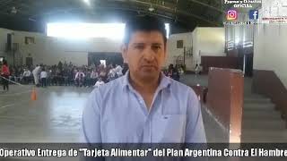 El Intendente de El Tala - Salta Daniel Ponce