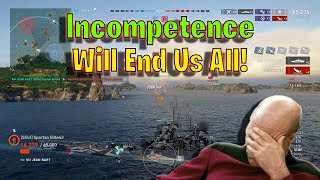 Never Underestimate The Power of Incompetence! (World of Warships Legends)