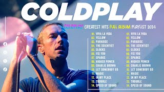 Coldplay | Top Songs 2024 Full Playlist | Viva La Vida, Yellow, Paradise...