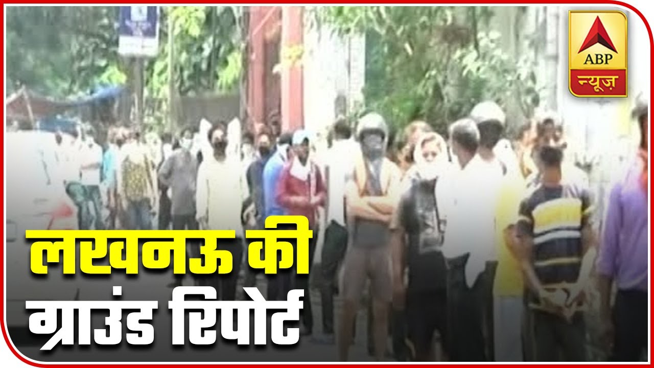 Lucknow Residents Fear Alcohol Shops May Shut Down Again, Stock Up Bottles | ABP News