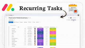 How to Create Recurring Tasks In Monday.com