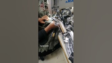 Sewing button attaching  machine | Garments