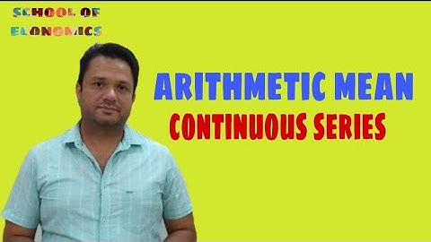 ARITHMETIC MEAN || EP-2 || CONTINUOUS SERIES || EXPLAINED BY JASWINDER SINGH