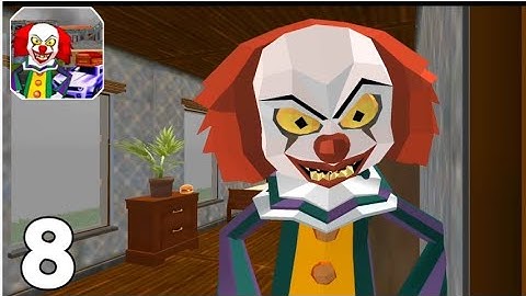 Clown Neighbor Escape part-8 #clown #clownneighbour #clownneighbourescape #escapegames #walkthrough