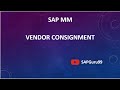 10 consignment process  sap mm  sap guru99