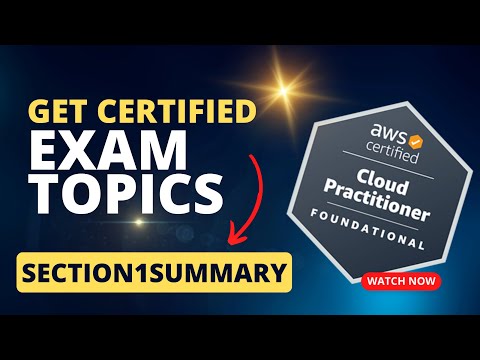 AWS-Cloud Practitioner Course-007-Section1-Summary