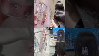 Johnson&#39;s Baby Oil Benefits🎀 || Baby Oil Beauty Hacks || #skincare #haircare #shorts #fypシ #fyp #fy