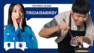 Twitch Famous Chef triciaisabirdy | Disguised Toast's Two People Talking