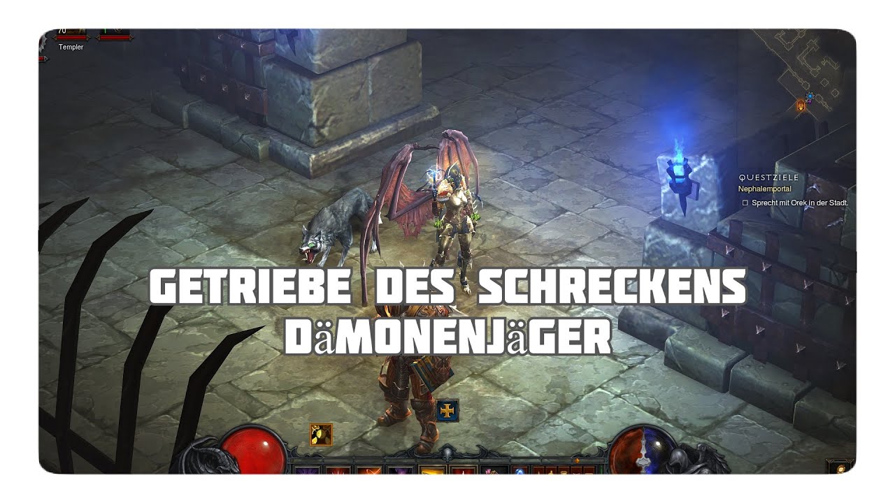 Diablo 3 Getriebe Des Schreckens Build Diablo 3 - Dämonenjäger: Getriebe des Schreckens - YouTube