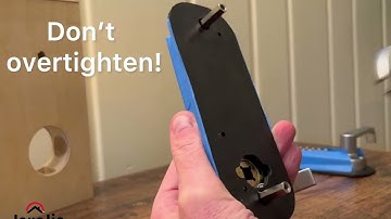 How to install - JounJip Double Sided Keyless Lever Lock with Square Spindle- Good Home Locks