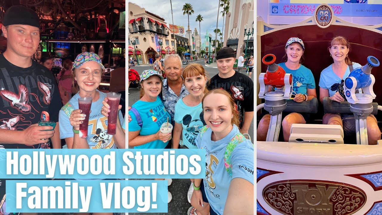 Hollywood Studios Family Day! Kyle's 21st Birthday Celebration at Oga's Cantina & Riding Rides