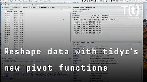 How to reshape data with tidyr’s new pivot functions