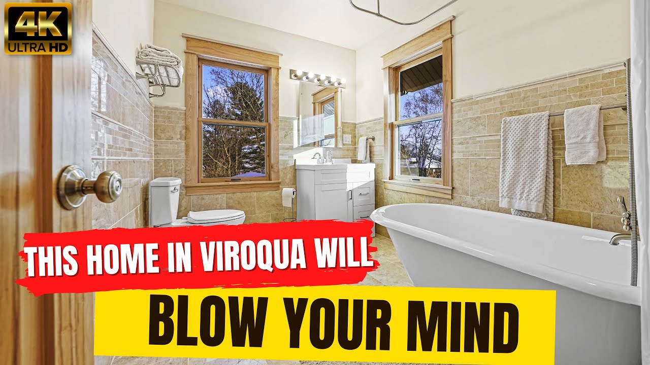 DREAM Home in Viroqua Wisconsin In the heart of the Driftless Area Real Estate Video 8K