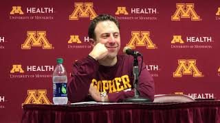 2/6/19: Richard Pitino on Gophers going "cold" in 56-51 loss to Wisconsin