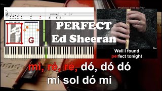 Perfect Ed Sheeran Educacao Musical Notas para Flauta com Guia