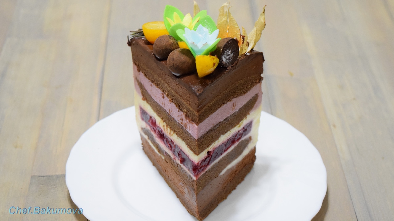 Муссовый торт "ЧЁРНЫЙ ЛЕС" /Forêt noire /Black forest