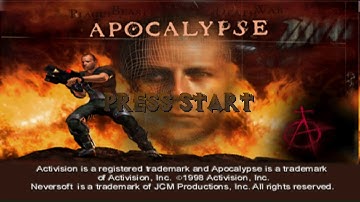 Apocalypse PS1 - intro