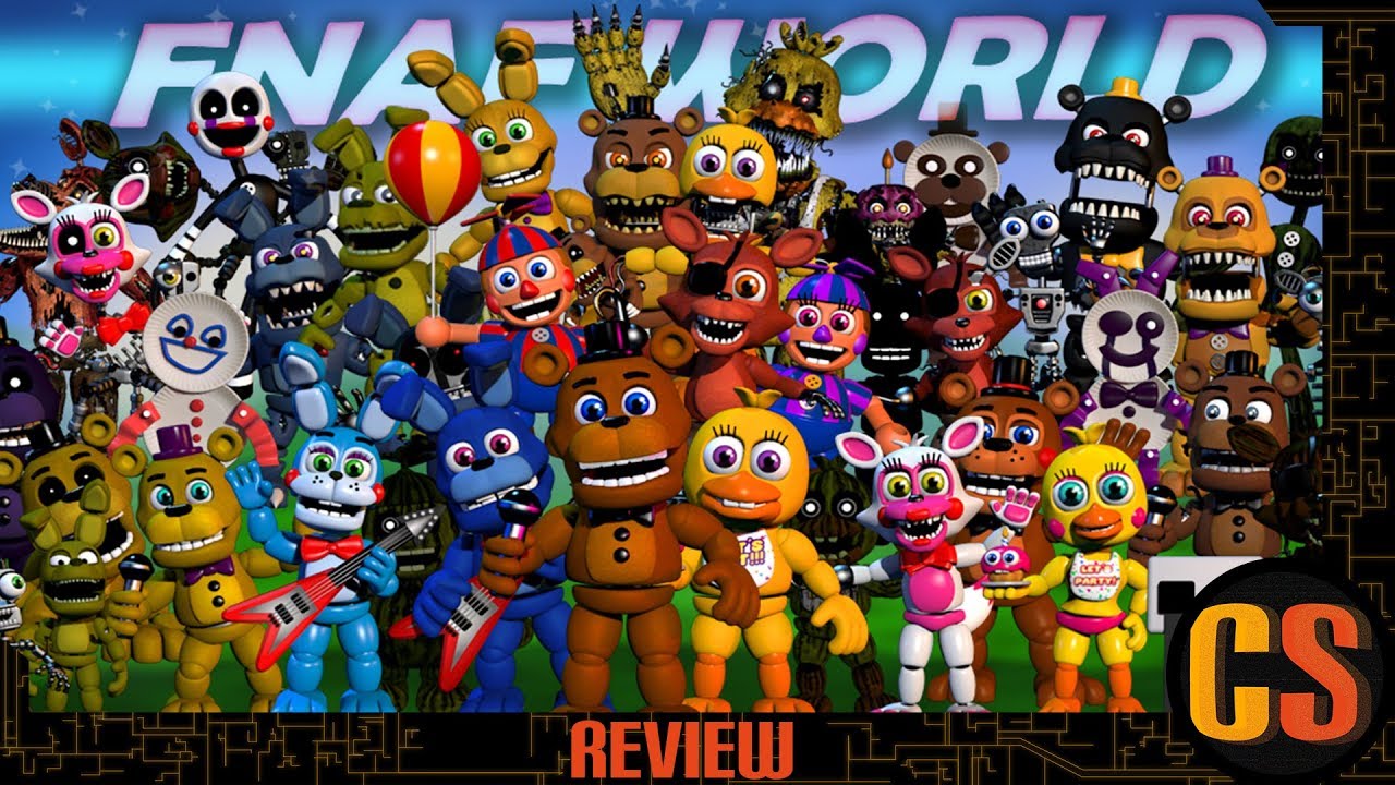 FIVE NIGHTS AT FREDDY'S WORLD - REVIEW (Video Game Video Review)