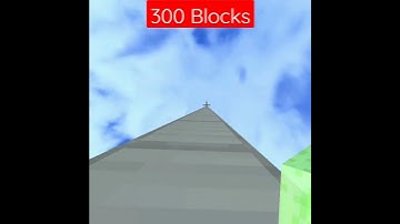 Slime Block MLG From The World Height Limit - Again #shorts