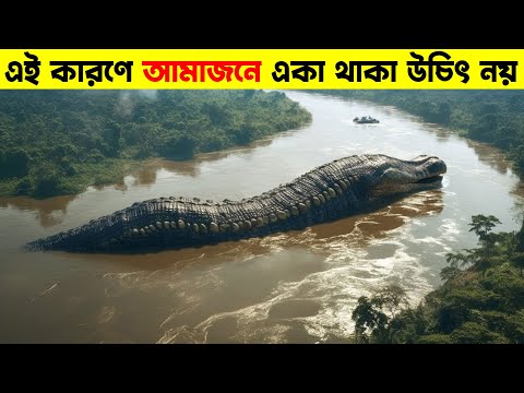 বিজ্ঞানীরা আমাজন জঙ্গল থেকে যা রেকর্ড করলো, দেখে কেউ বিশ্বাস করতে পারছে না ।