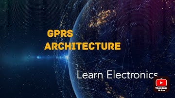 GPRS architecture in Mobile computing #gprs#gsm \\ ofdm #ece