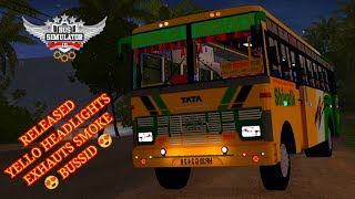 Dawnload Yellow headlights and smoke file bus simulator Indonesia game v3.7.1 ets2 level☺️☺️☺️☺️