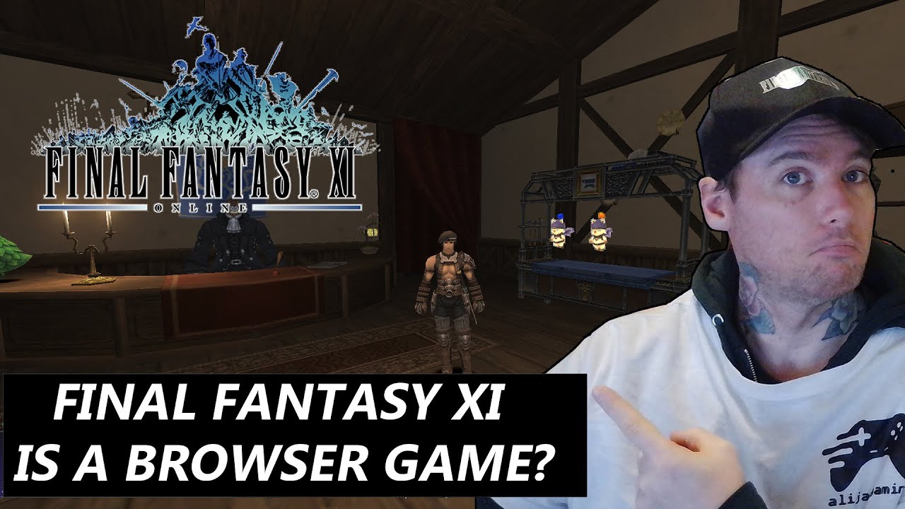 Final Fantasy XI: The Mobile Browser Game - Lets try it out 