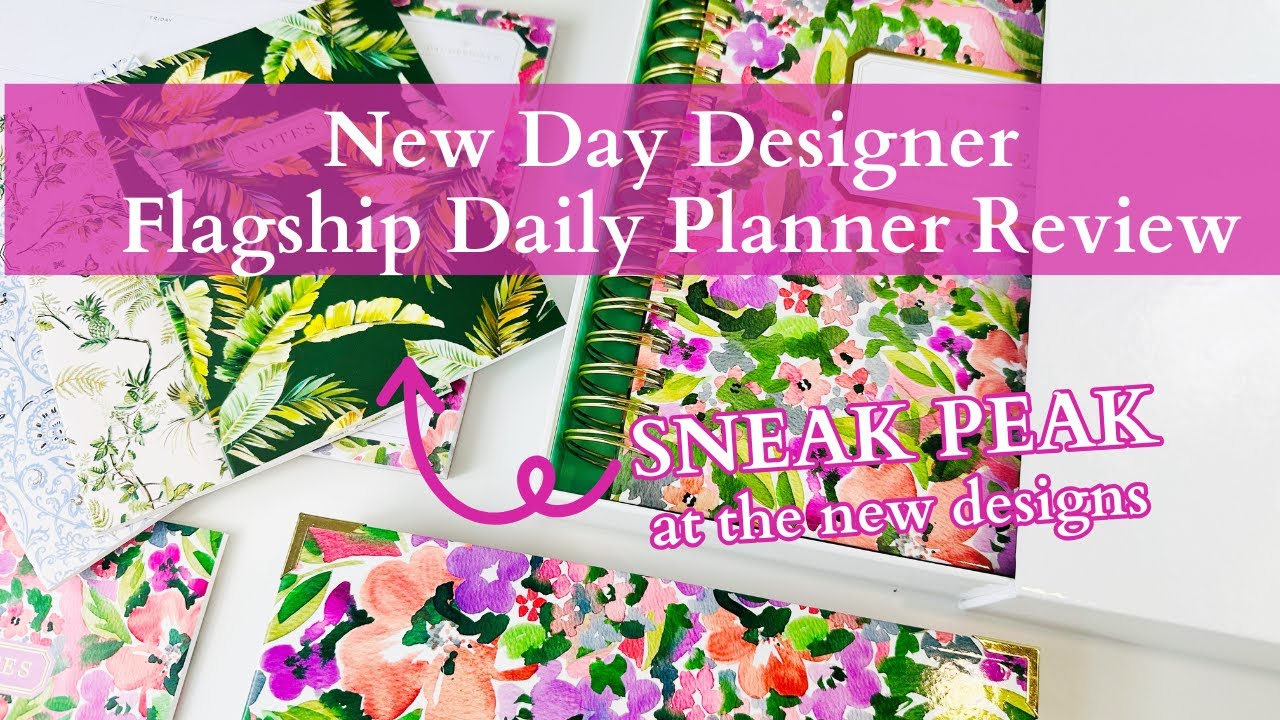 NEW! Day Designer 25/26 Daily Planner & Accessories | SNEAK PEAK at the new Day Designer launch