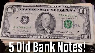 5 Old Bank Notes Found In Circulation Bank Hunt