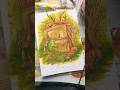 Let's paint a frog playing piano #paintingprocess #fallart #otgw #overthegardenwall #frogart #frog