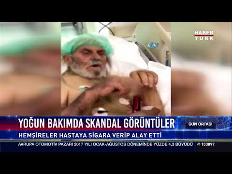 Yoğun bakımda skandal görüntüler