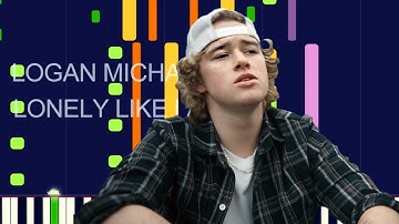 Logan Michael - LONELY LIKE I AM (PRO MIDI FILE REMAKE) - "in the style of"