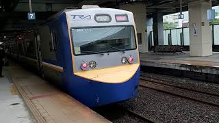 4022次經由宜蘭線開往蘇澳新的EMU712+EMU711超優質阿福號區間快車