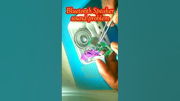 #BLUETOOTH #REPAIR #SOUND #PROBLEM #SPEAKER